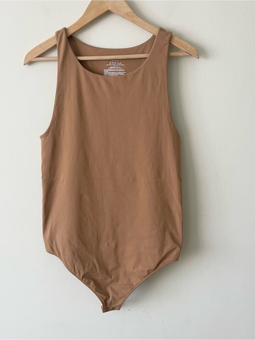 State of Day Sleeveless Bodysuit Thong - Brown women size XL
